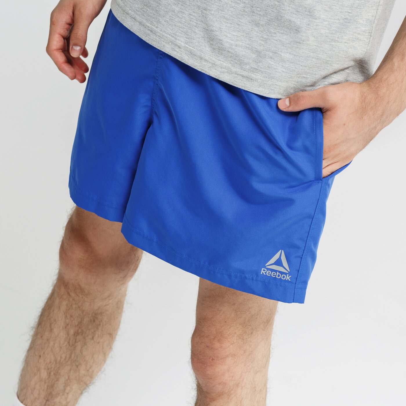 Spodenki męskie REEBOK SZORTY BW BASIC BOXER du4008 kolor granatowy
