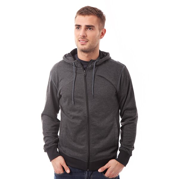 Bluza męska ADIDAS BLUZA PRIME FZ HOOD f51140 kolor szary