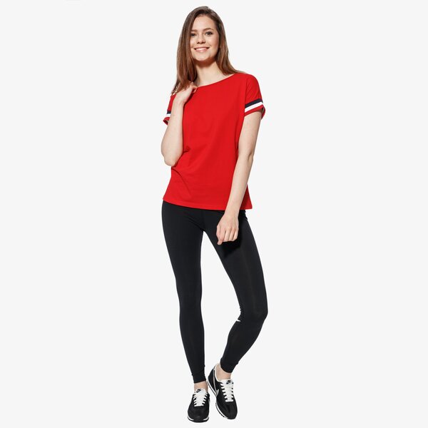 Koszulka damska LOTTO T-SHIRT SS FAIRPLAY lo18tsd43001 kolor czerwony