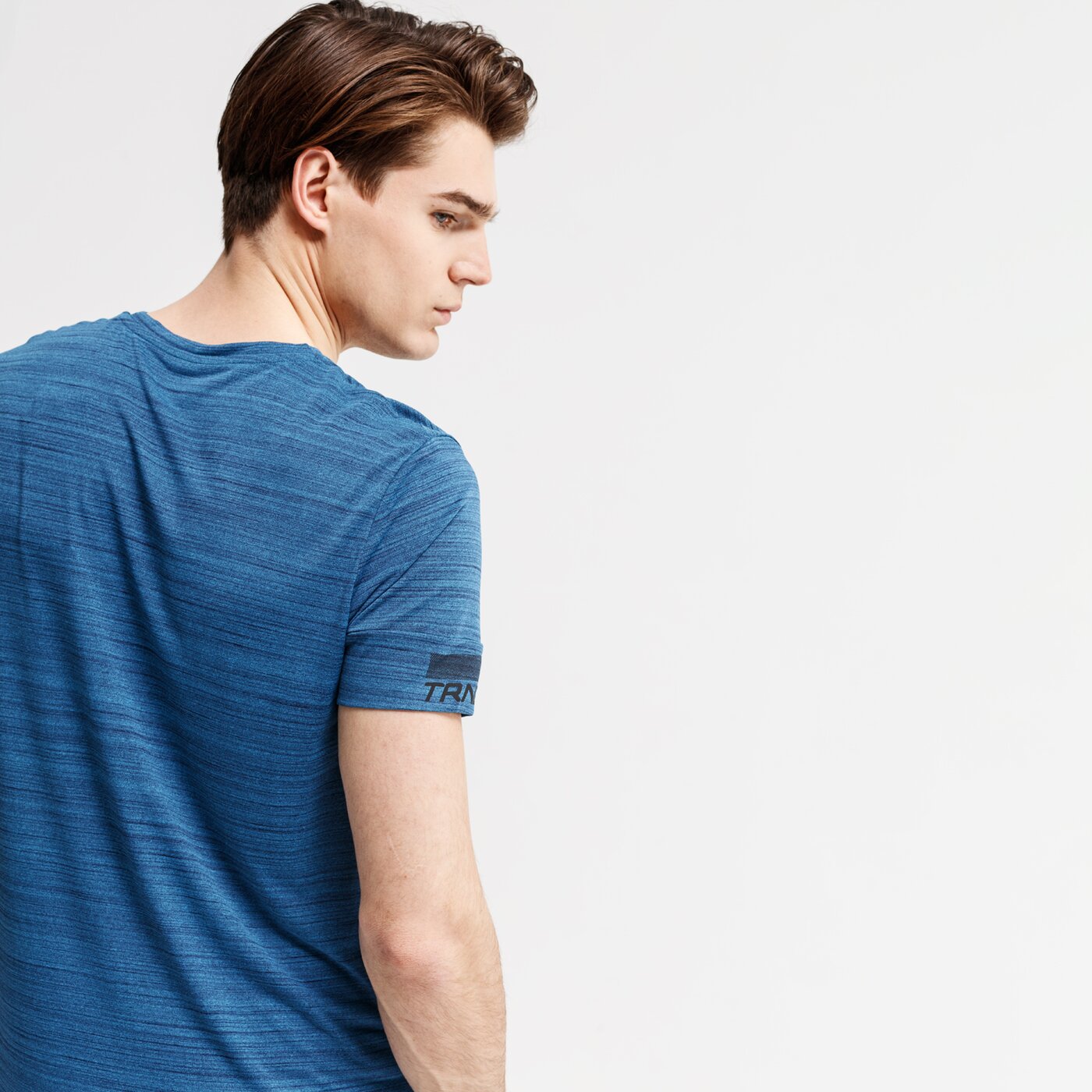 Koszulka męska LOTTO T-SHIRT SS TRNG MEL PL 210546-1ck kolor niebieski