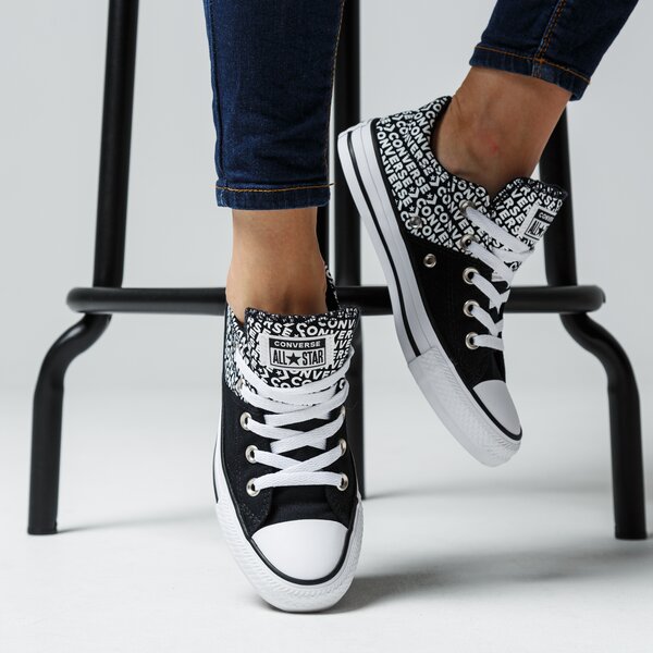 Buty sportowe damskie CONVERSE CHUCK TAYLOR ALL STAR MADISON WORDMARK 2.0 565447c kolor czarny