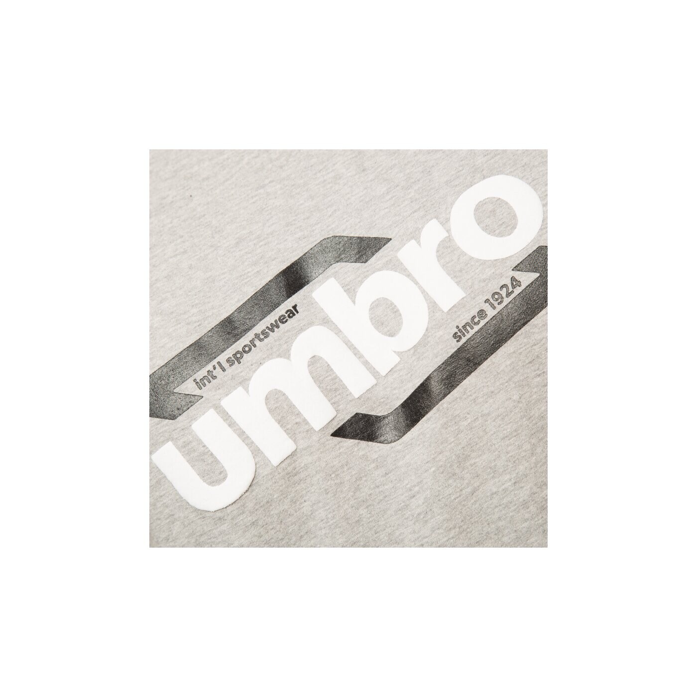 Koszulka męska UMBRO T-SHIRT CUT DIAMOND EFFECT GRAPHIC TEE 64101u263 kolor szary