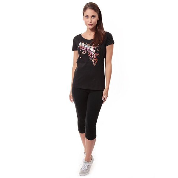 Koszulka damska PUMA T-SHIRT FUN GRAPHIC TEE 82992601 kolor czarny