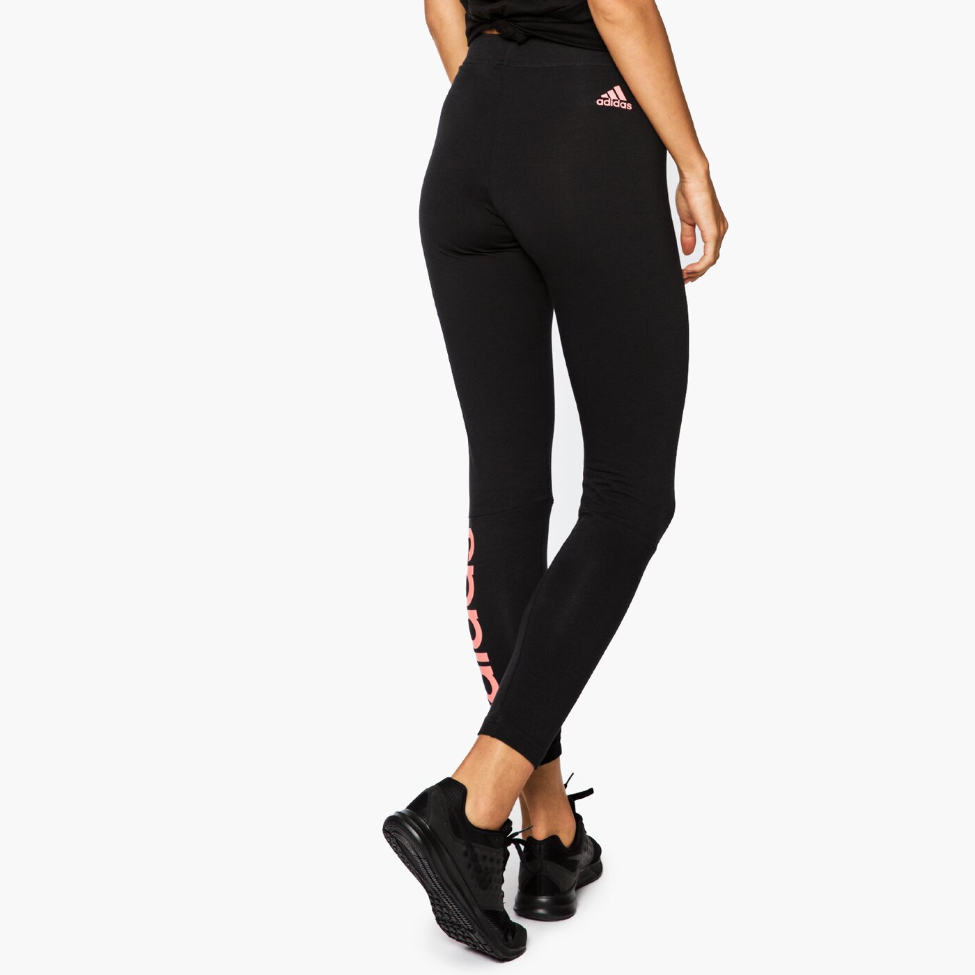 Spodnie dresowe damskie ADIDAS SPODNIE E LIN TIGHT br2519 kolor czarny