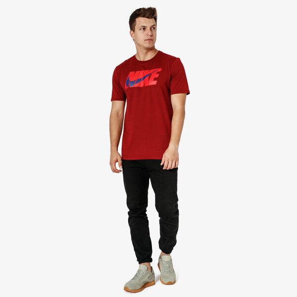 Koszulka męska NIKE T-SHIRT SS TABLE HBR 16 aa6500-677 kolor czerwony