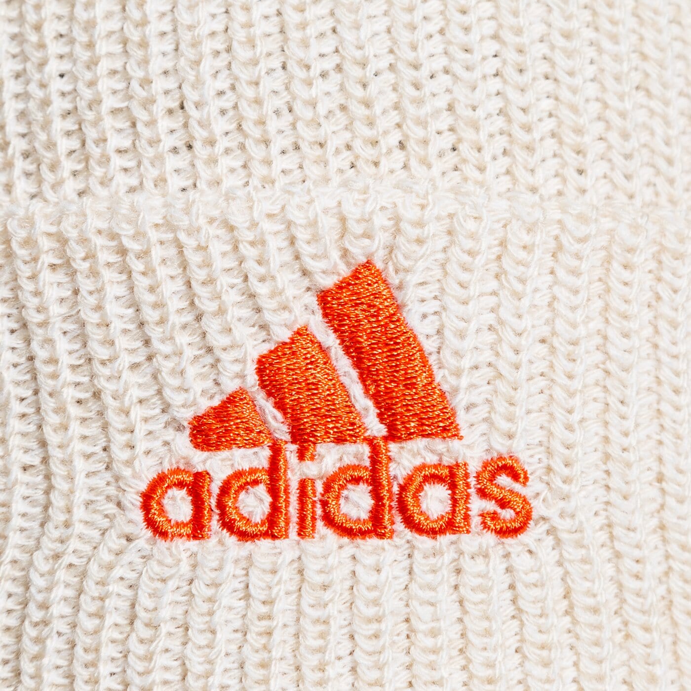 Czapka zimowa damska ADIDAS CZAPKA MELANGE WOOLIE hl4842 kolor beżowy