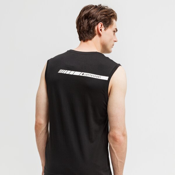 Tank top męski LOTTO TANK DINAMICO IV SL CO 215558-1cl kolor czarny
