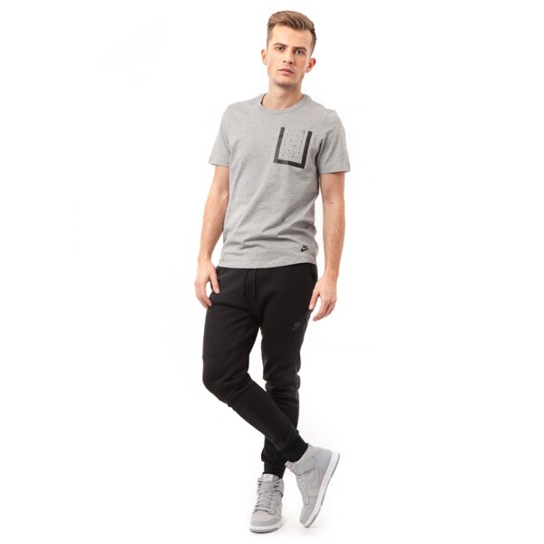 Koszulka męska NIKE T-SHIRT POCKET TOP TP 641722063 kolor szary