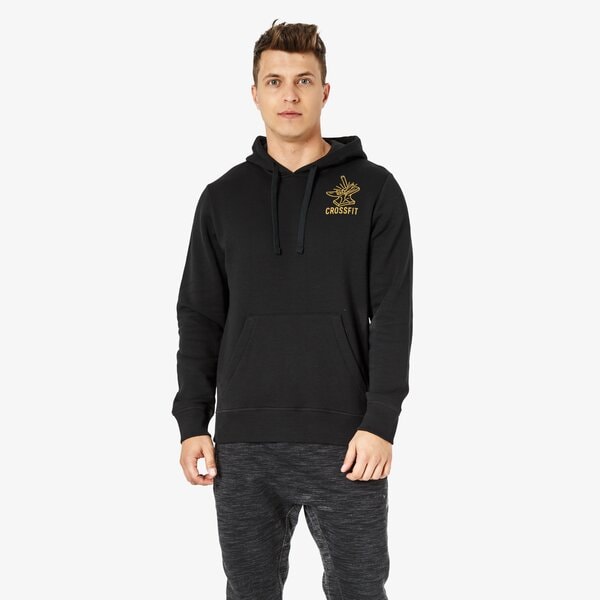 Bluza męska REEBOK BLUZA CF IWC ANVIL PULLOVER dh3697 kolor czarny