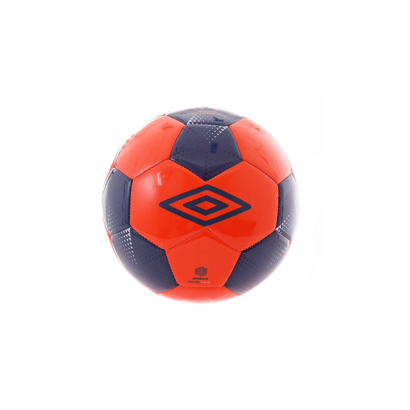 Damska piłka nożna UMBRO PILKA NEO TRAINER STANDARD ORANGE BLUE DEPTHS 20488uchv kolor pomarańczowy