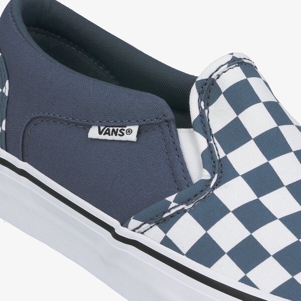 Buty sportowe męskie VANS MN ASHER CHECKERBOARD vn000seqw501 kolor niebieski