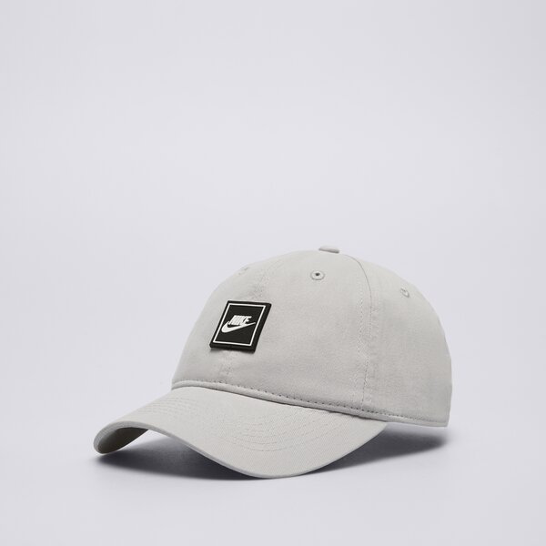 Czapka z daszkiem damska NIKE CZAPKA FUTURA PATCH CURVE BRIM CAP 8a3014g6u kolor szary