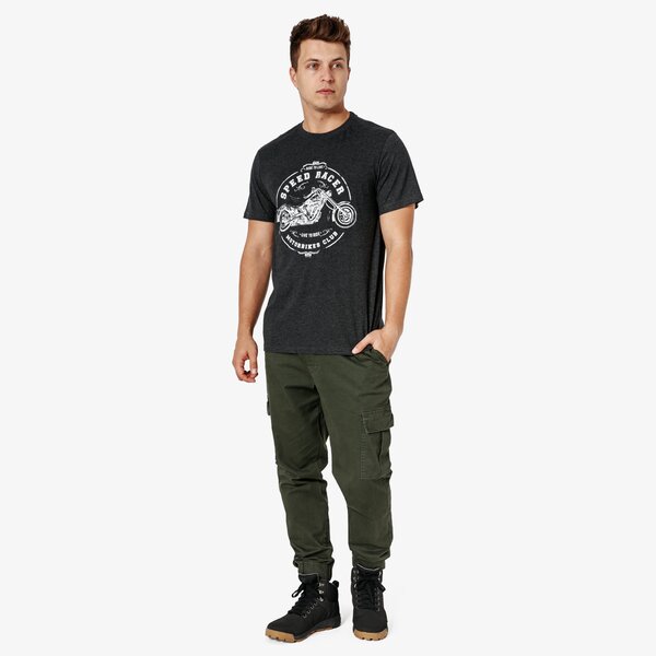 Koszulka męska LOTTO T-SHIRT SS ENGINE lo38tsm37001 kolor szary