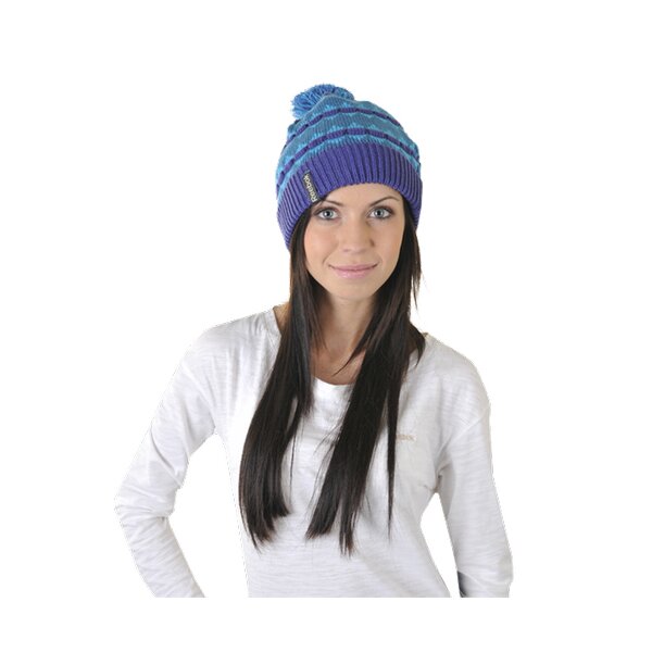 Czapka zimowa damska REEBOK CZAPKA Z OTM BEANIE TEAM PURPLE w36731 kolor fioletowy