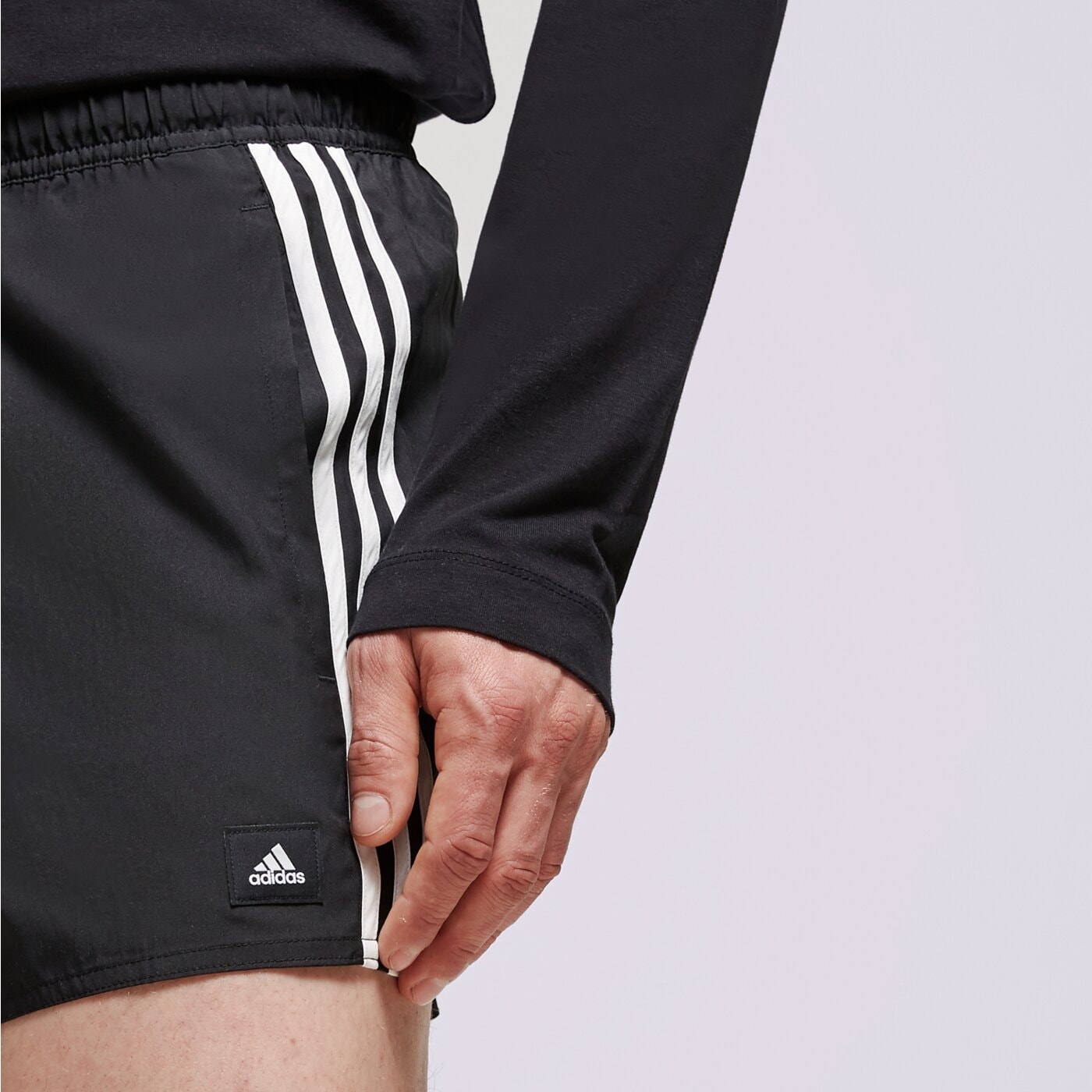 Kąpielówki męskie ADIDAS SZORTY 3S CLX SH VSL ht4367 kolor czarny