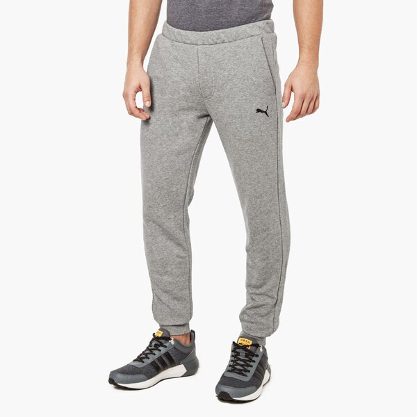 Spodnie dresowe męskie PUMA SPODNIE ESS SWEAT SLIM 83838003 kolor szary