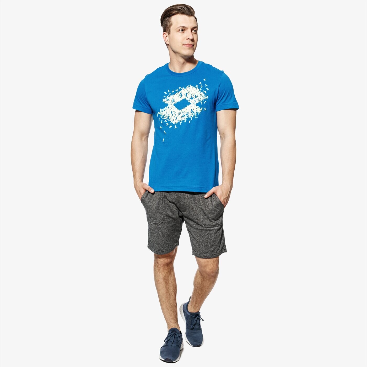 Spodenki męskie FEEWEAR SZORTY ZENO fw18szm10001 kolor zielony