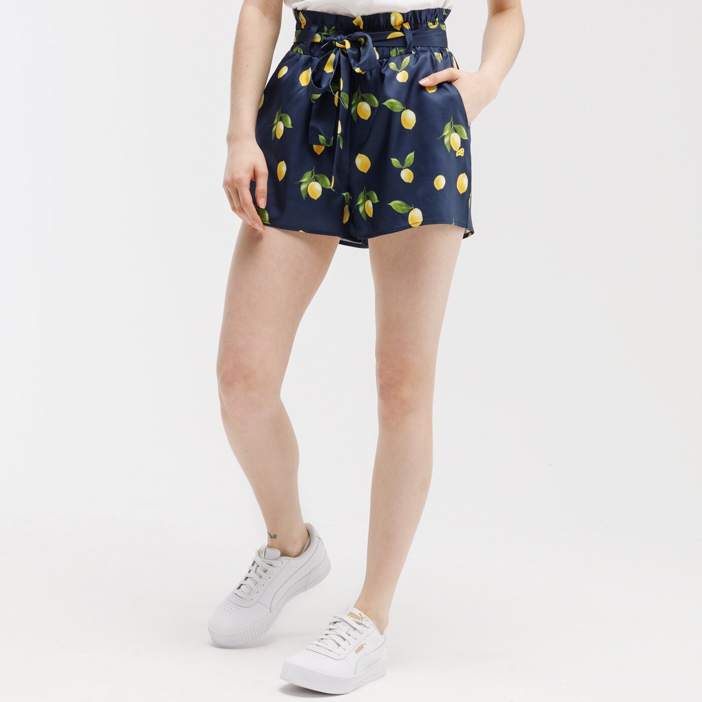 Spodenki damskie UP8 SZORTY NABA up120szd16001 kolor granatowy