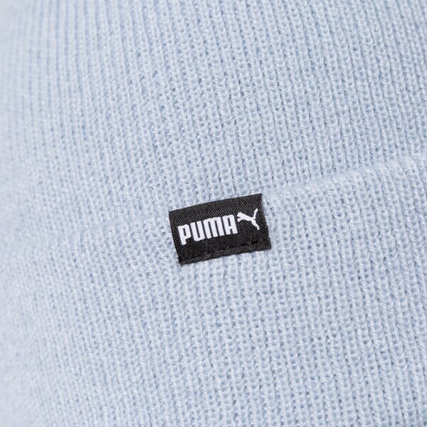Czapka zimowa damska PUMA CZAPKA PUMA CLASSIC CUFF BEANIE 2343402 kolor niebieski