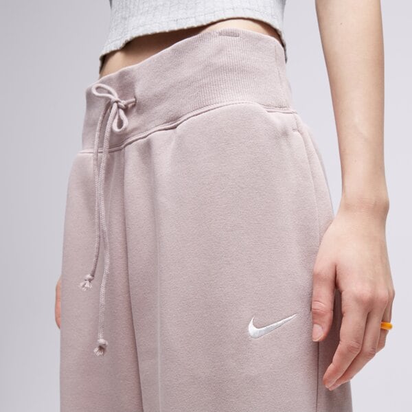Spodnie dresowe damskie NIKE SPODNIE PHNX FLC OS PNT D'TPE PANTS dq5887-272 kolor beżowy
