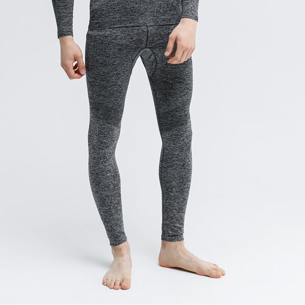 Spodnie dresowe męskie FEEWEAR LEGGINGS TERMICZNE WALRUS fw39bim51003 kolor szary
