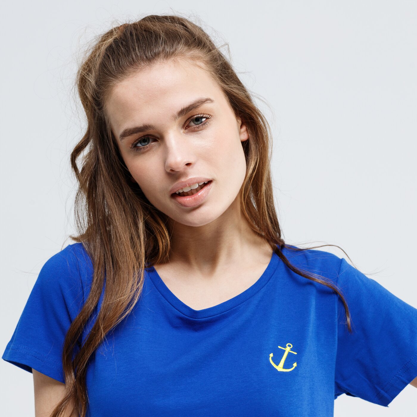 Koszulka damska UP8 T-SHIRT HIMONYA up120tsd42001 kolor granatowy