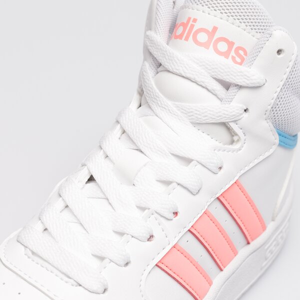 Buty dziecięce ADIDAS HOOPS MID 3.0 K gw6110 kolor biały