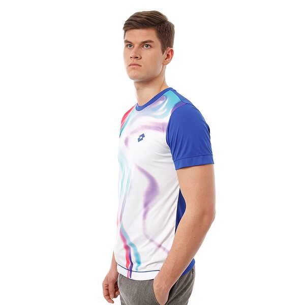 Koszulka męska LOTTO T-SHIRT BLEND q8709 kolor biały