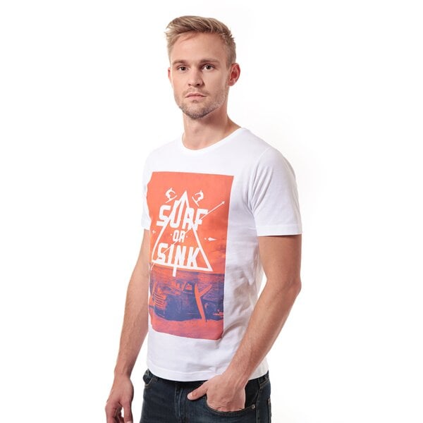 Koszulka męska CONFRONT T-SHIRT KOSANNO cf14tsmpr018 kolor multicolor