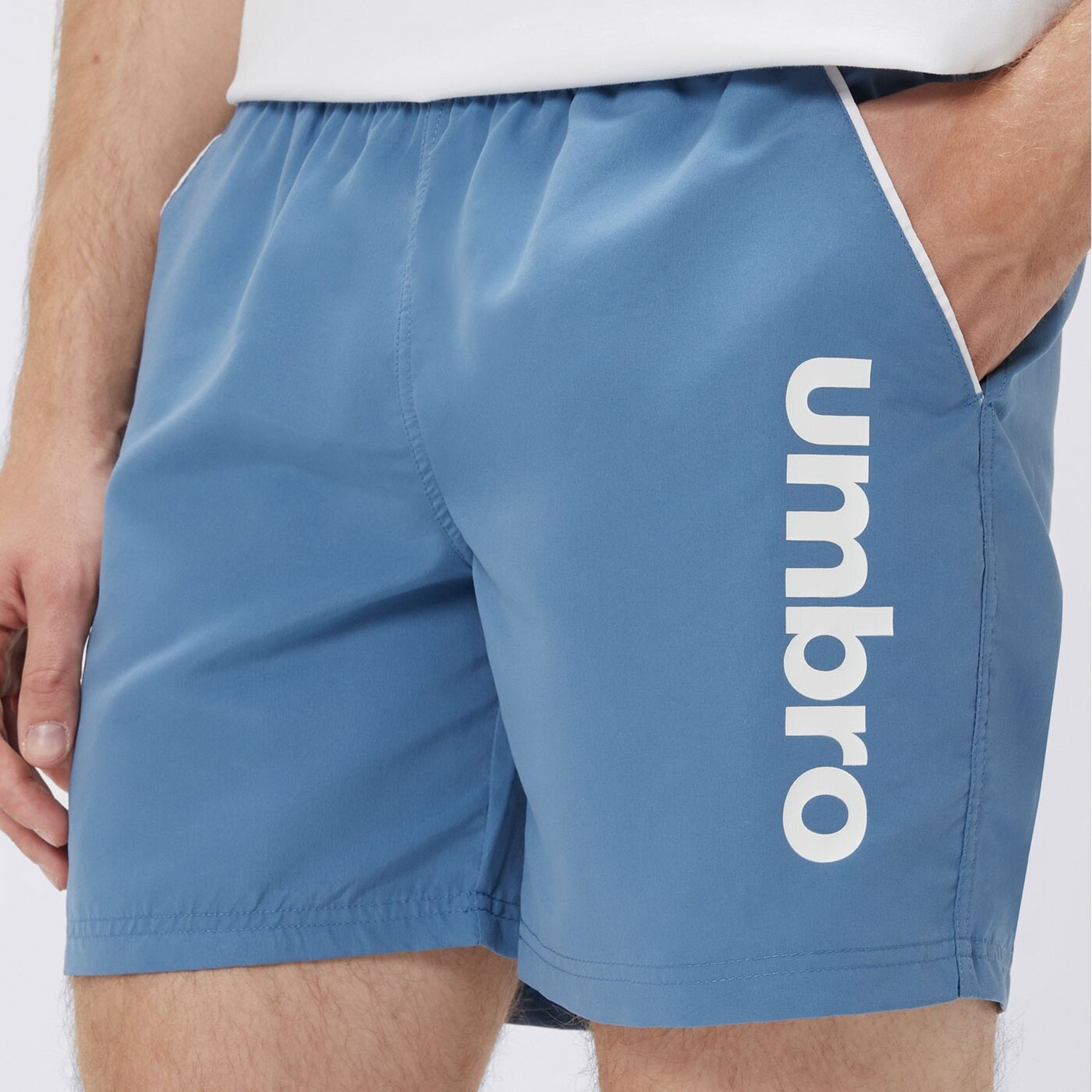 Spodenki męskie UMBRO SZORTY JETT ul125szm90001 kolor niebieski