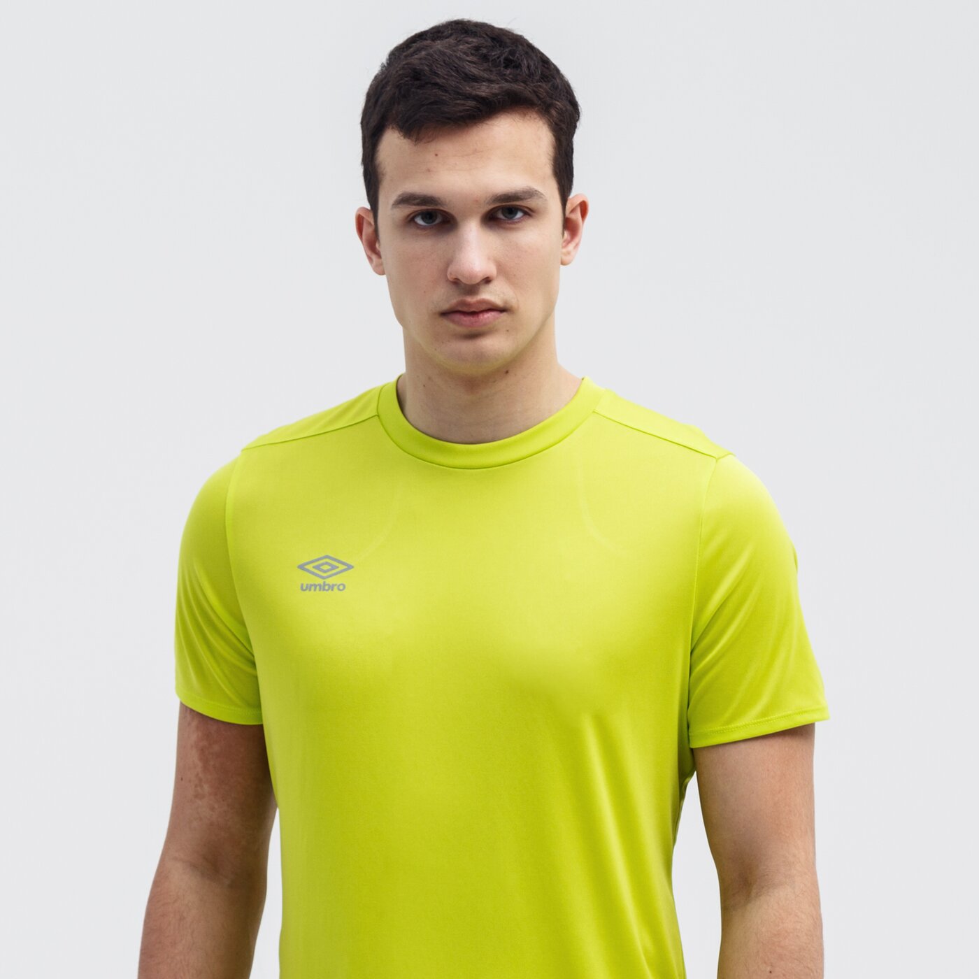 Koszulka męska UMBRO T-SHIRT TRAINING POLY 65784u-gt4 kolor zielony