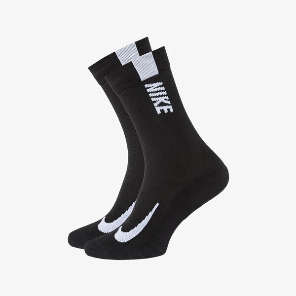 Skarpetki damskie NIKE MULTIPLIER RUNNING ANKLE 2 PACK SOCKS  sx7557-010 kolor czarny