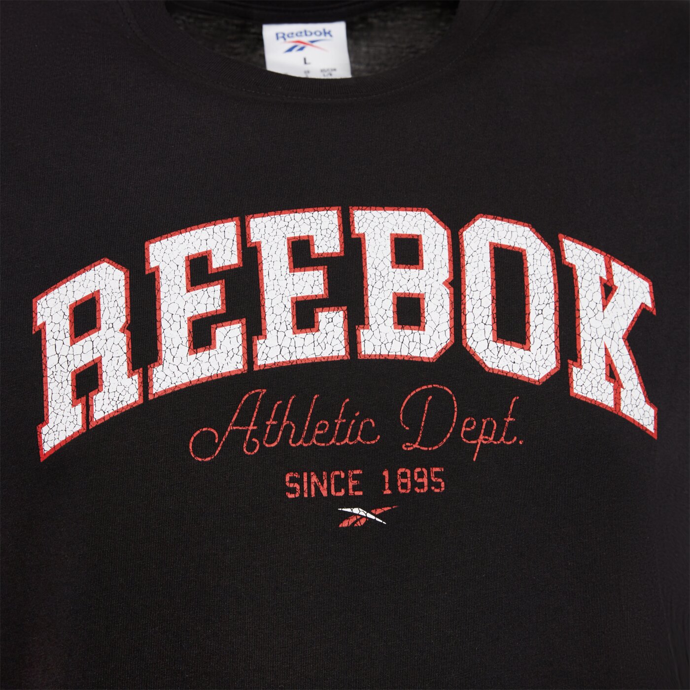 Koszulka męska REEBOK T-SHIRT ATH DEPT GRAPHIC TEE 100263167 kolor czarny