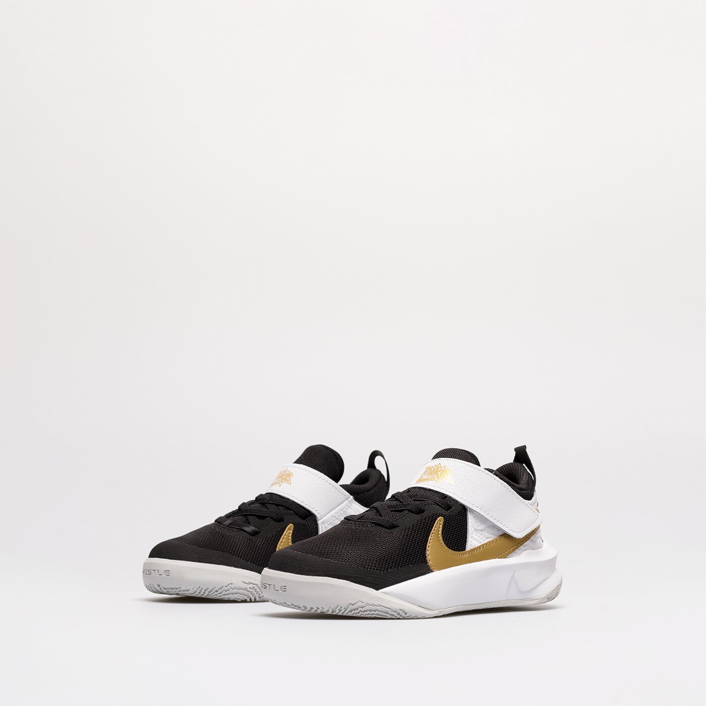Buty dziecięce do koszykówki NIKE TEAM HUSTLE D 10 cw6736-002 kolor czarny