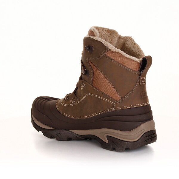 Buty outdoor damskie MERRELL SNOWBOUND MID WP j55620 kolor brązowy