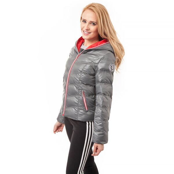 Kurtka zimowa damska FEEWEAR  KURTKA LOWA fw34pkud02002 kolor szary