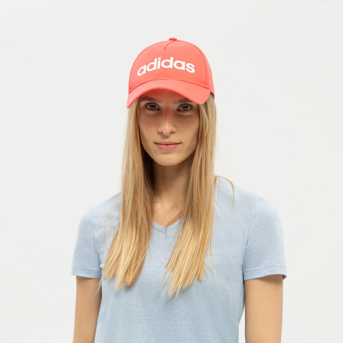 Czapka z daszkiem damska ADIDAS CZAPKA DAILY CAP hd2222 kolor różowy