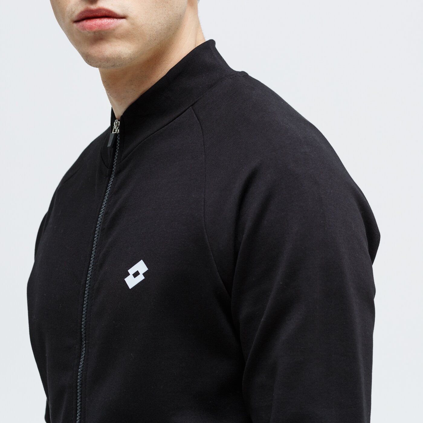 Bluza męska LOTTO BLUZA ROZPINANA FRINGUELLO lo39blm20001 kolor czarny