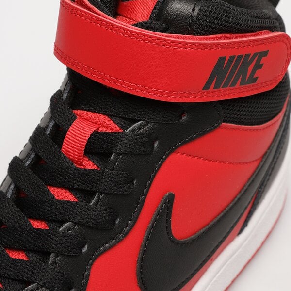 Buty dziecięce NIKE COURT BOROUGH MID 2 cd7782-602 kolor czerwony