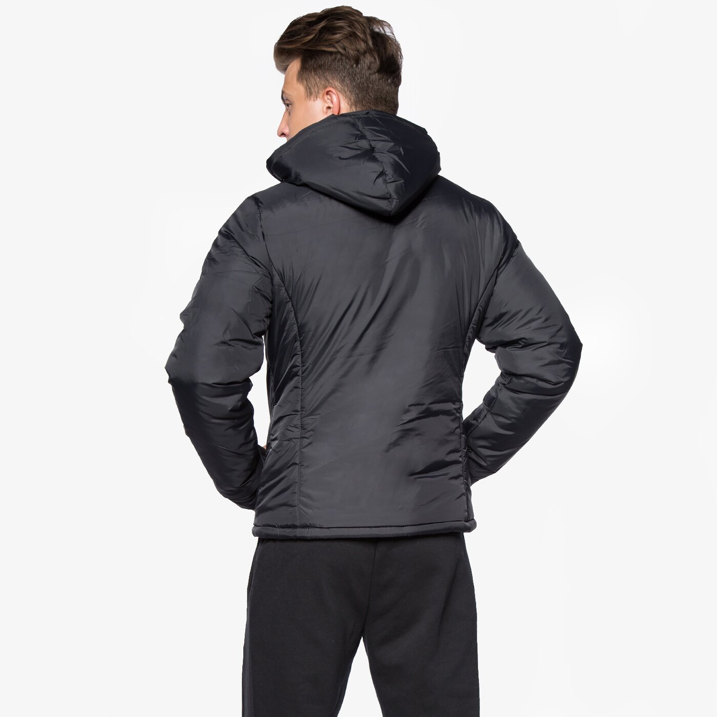 Kurtka zimowa męska LOTTO KURTKA PATRICK II s3273 kolor czarny