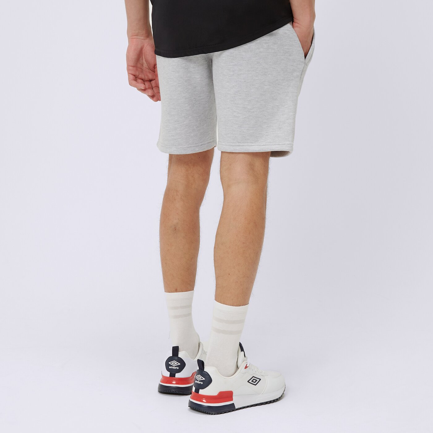 Spodenki męskie UMBRO SZORTY FLEECE 66414u-263 kolor szary