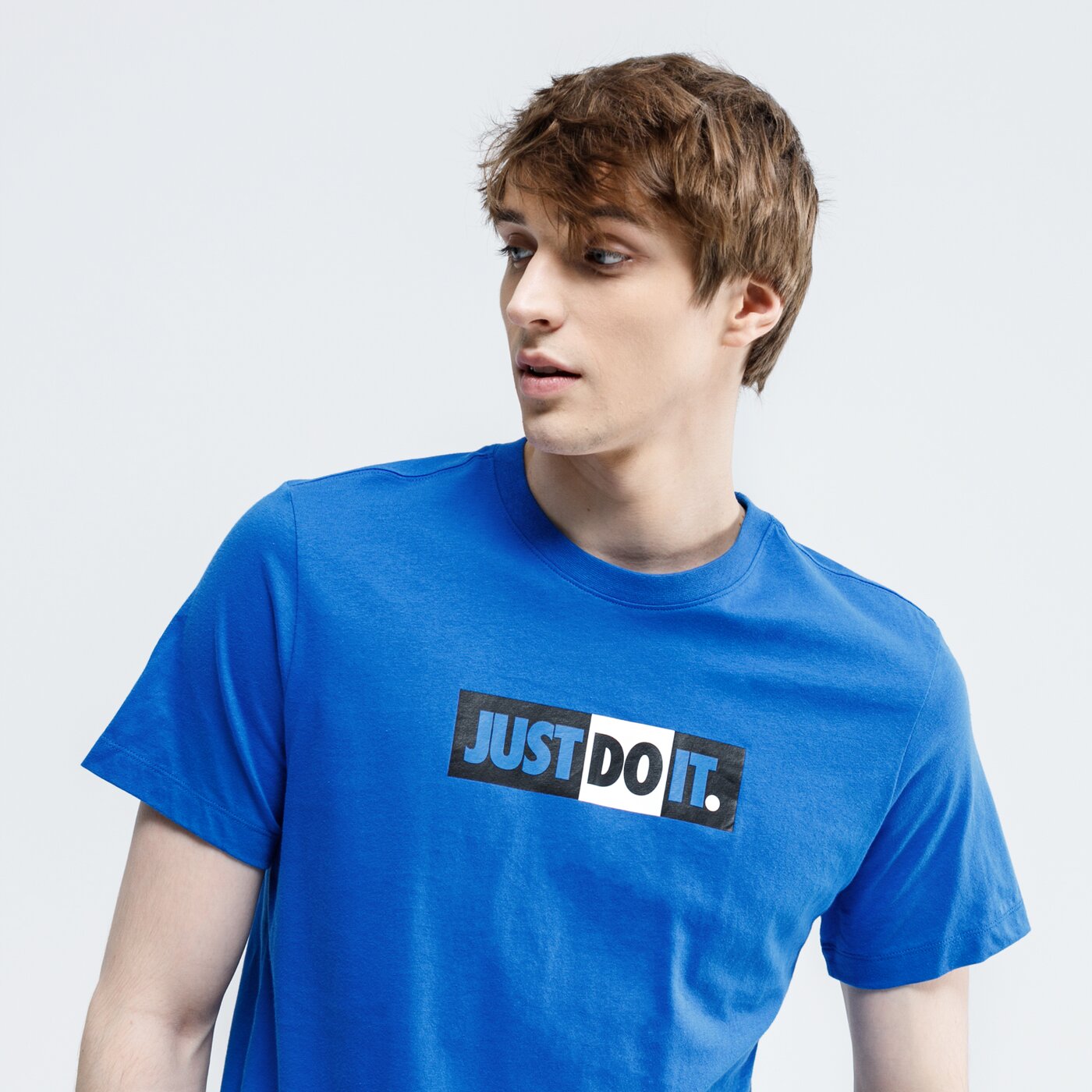 Koszulka męska NIKE T-SHIRT SPORTSWEAR JDI ck2305-480 kolor niebieski