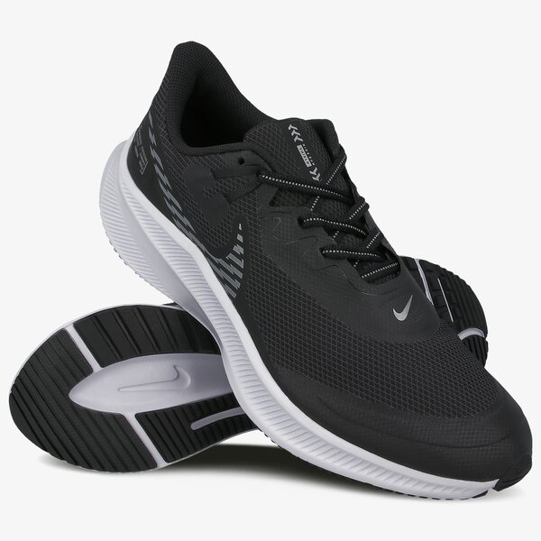 Buty do biegania męskie NIKE QUEST 3 SHIELD cq8894-001 kolor czarny