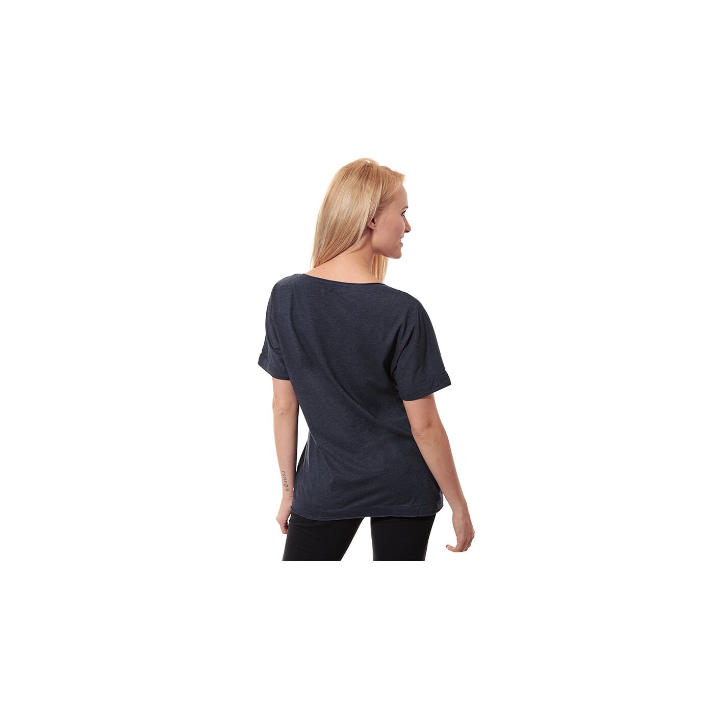 Koszulka damska LOTTO T-SHIRT T-SHIRT SIBYL r3594 kolor granatowy