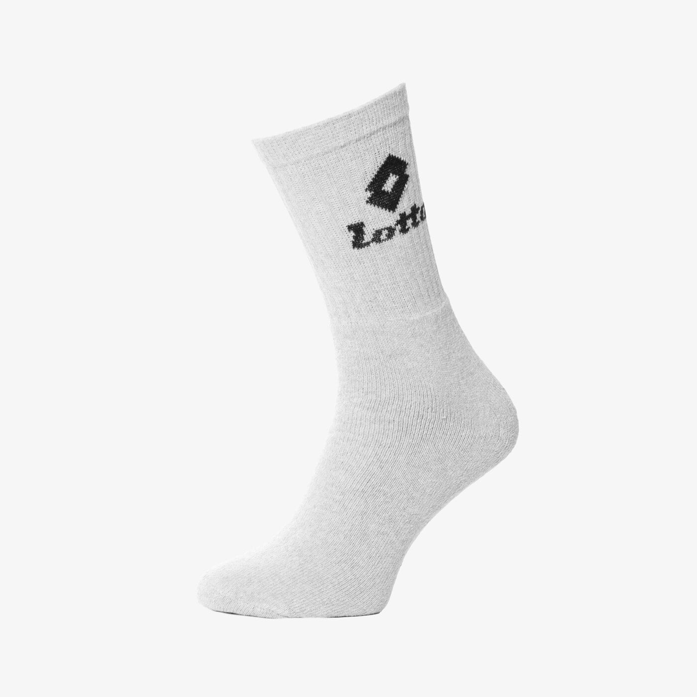 Skarpetki damskie LOTTO SKARPETY TENIS FROTTE GRE 3 PAK lo37ska39002 kolor szary