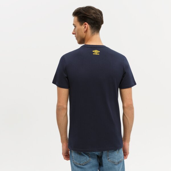 Koszulka męska UMBRO T-SHIRT ALDO ul122tsm27003 kolor granatowy