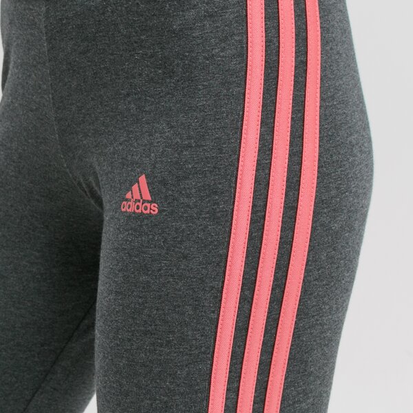Spodnie dresowe damskie ADIDAS LEGGINGS W 3S LEG gv6018 kolor szary