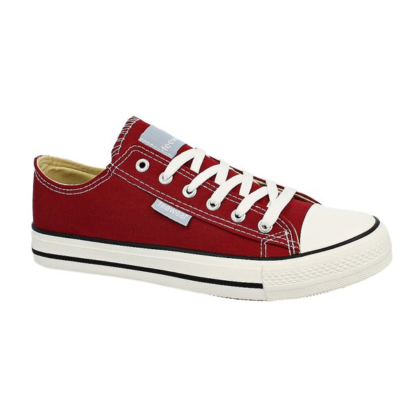 Buty sportowe męskie FEEWEAR TEKSAS LOW BDX fwmv114001 kolor bordowy