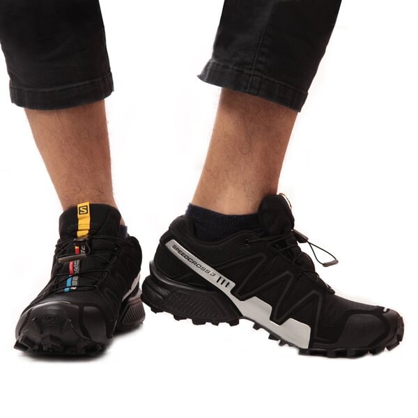 Buty do biegania męskie SALOMON SPEEDCROSS 3 GTX l35646700 kolor czarny