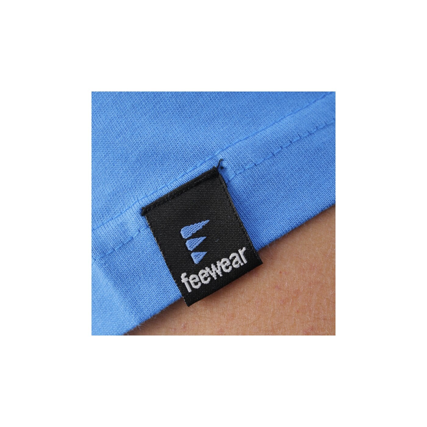 Koszulka męska FEEWEAR T-SHIRT SS ZAMUR LIGHT BLUE fw12tsm04460 kolor niebieski